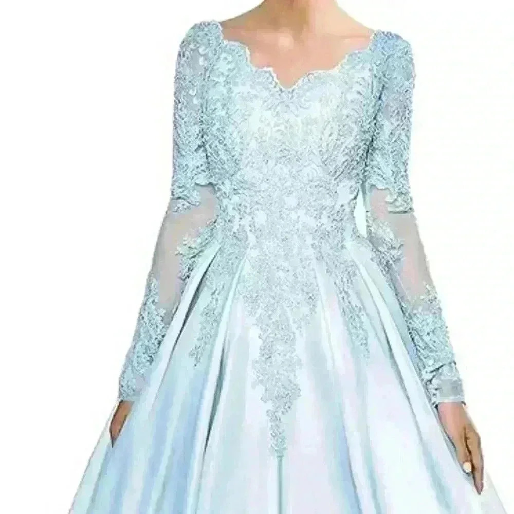 Mother of The Bride Dresses Long Evening Formal Dress Beaded Wedding Guest Groom - Picture 2 of 4